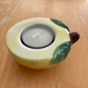 Lemon Candle Votive Holder
